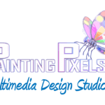 Painting Pixels Multimedia Design Studio 3D Logo
