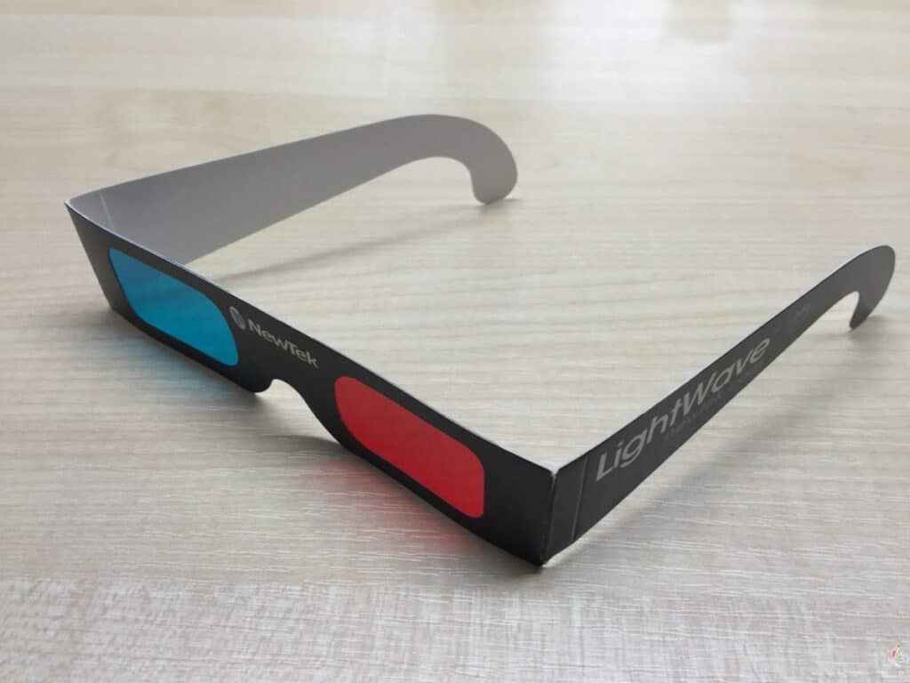 Painting Pixels Anaglyph glasses