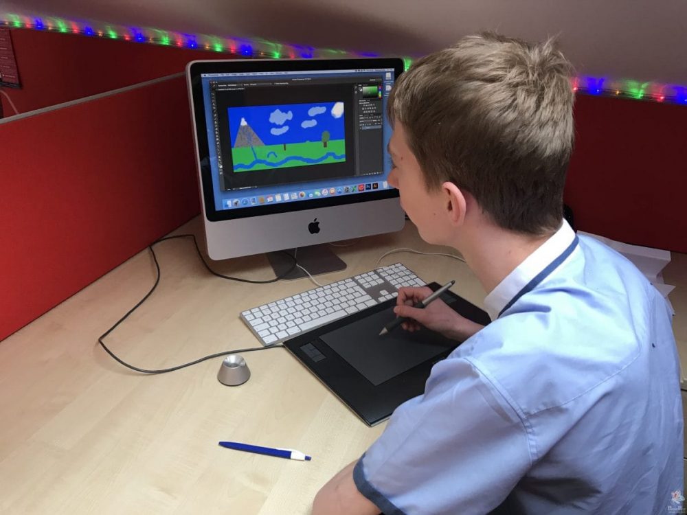 Work Experience Drawing Tablet Photoshop Painting Pixels Ipswich