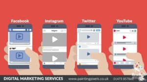 Get Seen Get Known Boost Business twitter facebook youtube instagram social media digitial marketing animation design studio ipswich suffolk UK 1