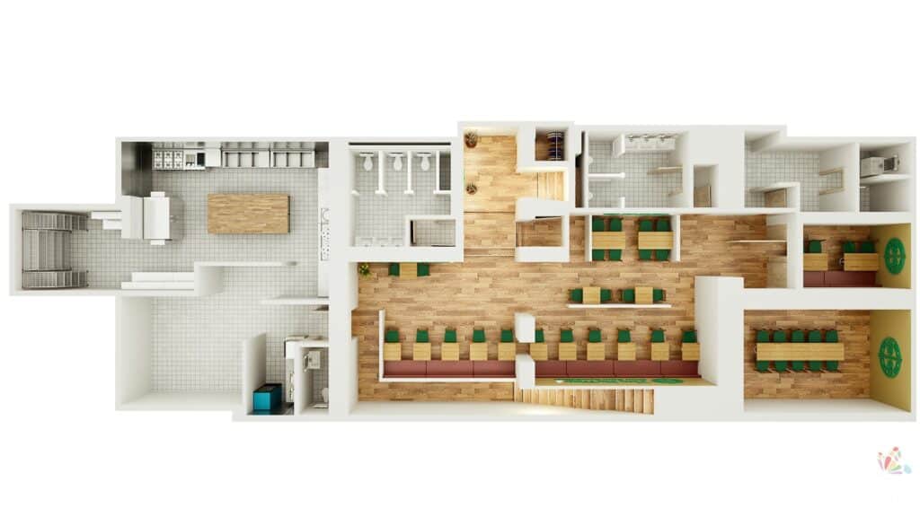 Painting Pixels 3D floor Plan Digital Media Studio Design Ipswich Suffolk