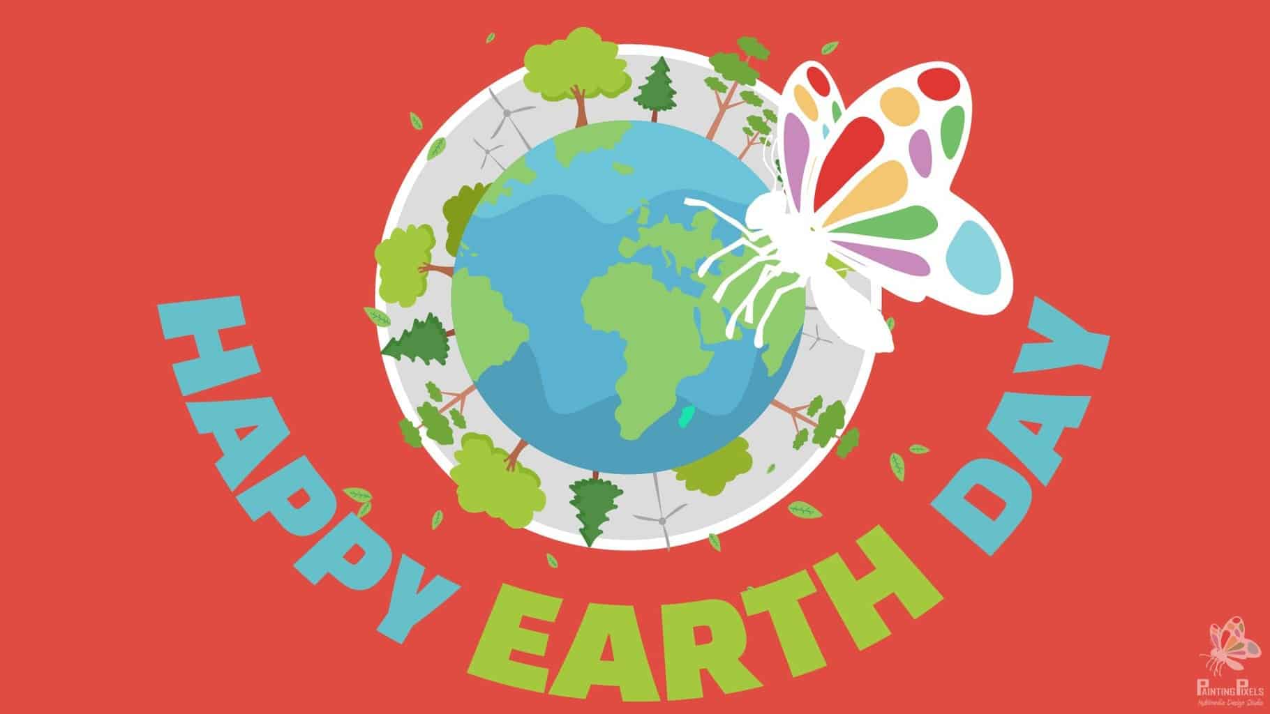 Happy Earth Day From Painting Pixels 2021